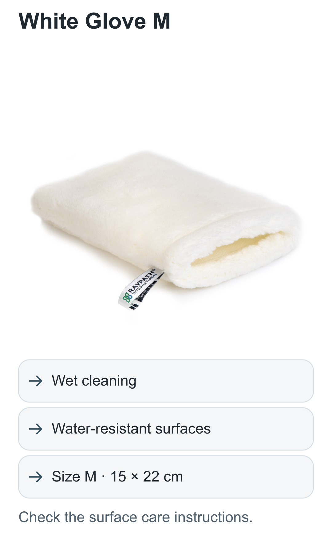 White Glove M