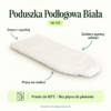 Poduszka Podłogowa Biała — instrukcja Poduszka Podłogowa Biała. Zmocz i wyciśnij. Dobierz zgodny uchwyt. Praca na mokro. Pranie do 60°C. Bez płynu do płukania.