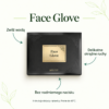 Face Glove — instrukcja Face Glove. Zwilż wodą. Delikatne okrężne ruchy. Bez nadmiernego nacisku. Instrukcja dotyczy rękawicy. Pranie do 60°C.