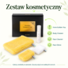 Zestaw Kosmetyczny. Krem Golden Ray. Body Cleaner. Face Cleaner. Face Glove. Cztery produkty w zestawie. Zasady użycia w osobnych kartach.