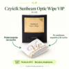 Czyścik Sunbeam Optic Wipe VIP — instrukcja Czyścik Sunbeam Optic Wipe VIP. Polerowanie na sucho. Po zwilżeniu wypoleruj do sucha. Pranie do 60°C · Bez płynu do płukania
