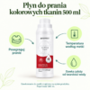 Płyn do prania kolorowych tkanin 500ml. Posegreguj pranie. Temperatura według metki. Dawka zależy od twardości wody. Dawkowanie do pralki znajdziesz w opisie produktu. Pojemność 500 ml.